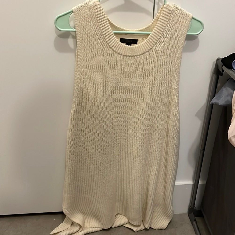 J. Crew Knit Tunic Tank Size L